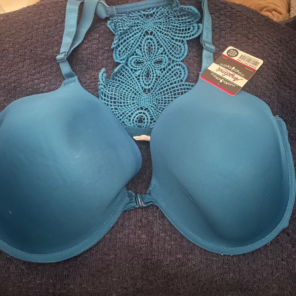 Angelina 40D Turquoise Bra